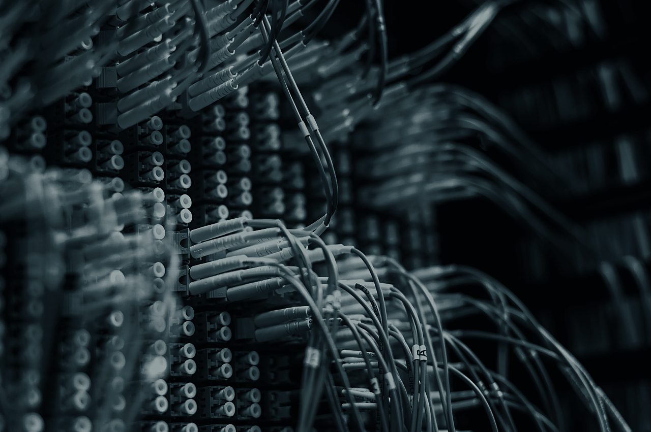 Fiber optic patch panel with terminations